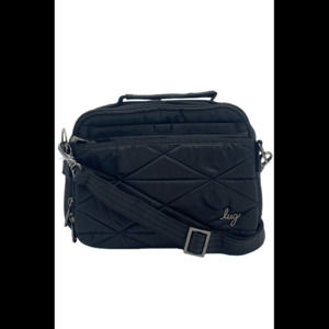 Lug Crossbody Roundabout XL Black